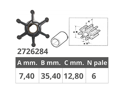 GIRANTE JOHNSON RIF.OR.09-1077B-9