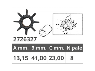 GIRANTE HONDA 4T 5-7,5-8-10 HP
