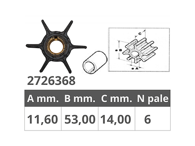GIRANTE YAMAHA/SELVA 4T 6-8 HP