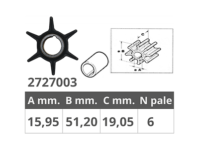 GIRANTE MERCURY 2T 20 HP