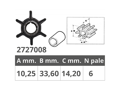 GIRANTE MERCURY 2T TOHATSU 2/4T