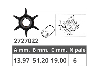 GIRANTE YAMAHA 2T 20-25 HP