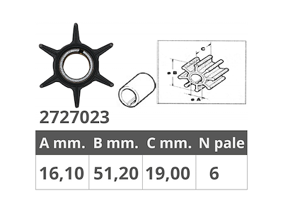 GIRANTE YAMAHA-SELVA 2/4T 20-50 HP