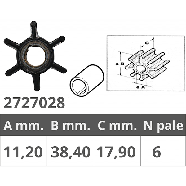 GIRANTE JOHNSON/EV. 2/4T 4/8 HP