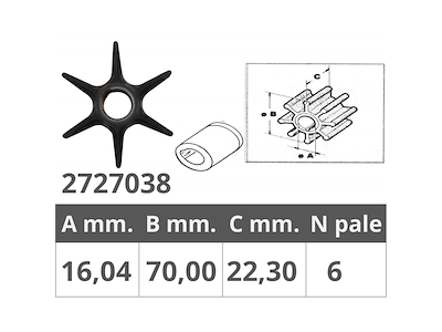 GIRANTE JOHNSON/EV. 2T 40-48-50 HP