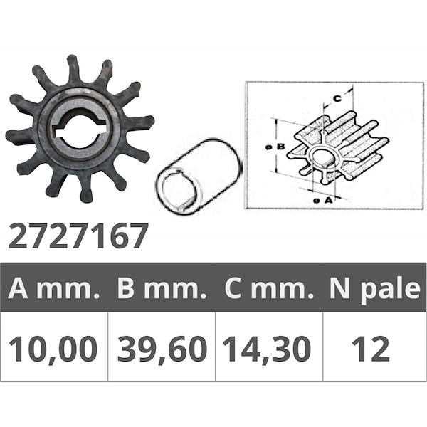 GIRANTE POMPE VOLVO 3555413-8