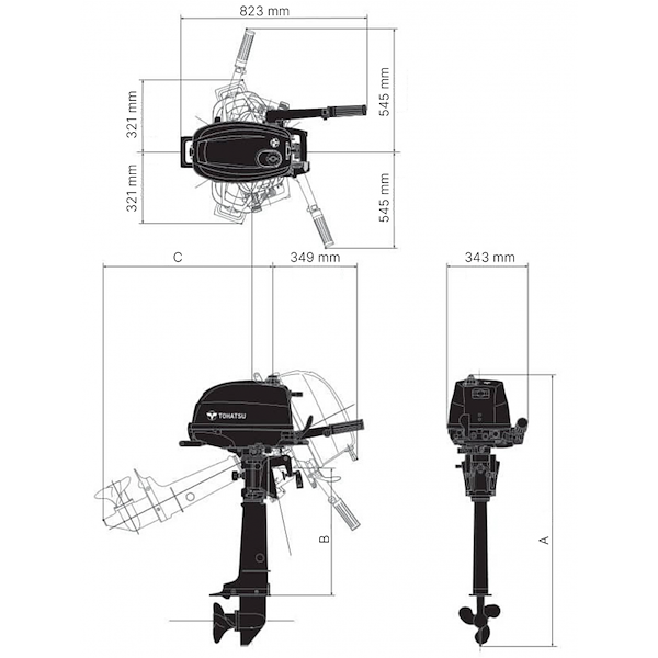MOTORE FUORIBORDO MFS4S