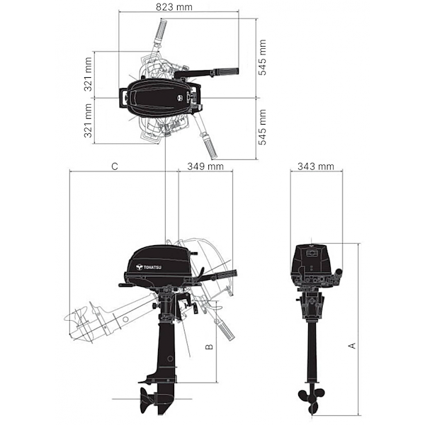 MOTORE FUORIBORDO MFS6S