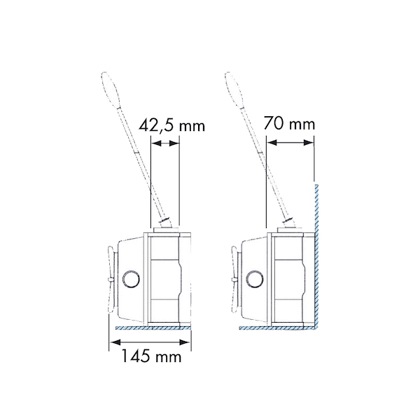 POMPA A MANO SEMPLICE EFFETTO