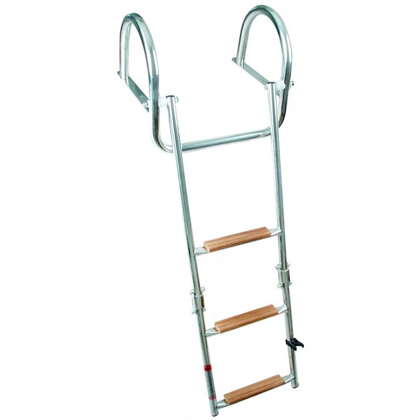 SCALETTA INOX RIBALTABILE
