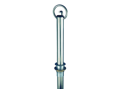 ASTA TRAINO SCI IN ACCIAIO INOX