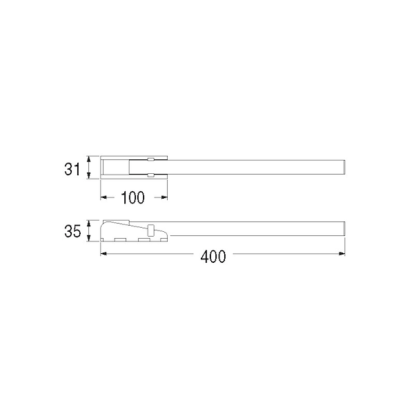 MANIGLIA DI RISALITA ABBATTIBILE
