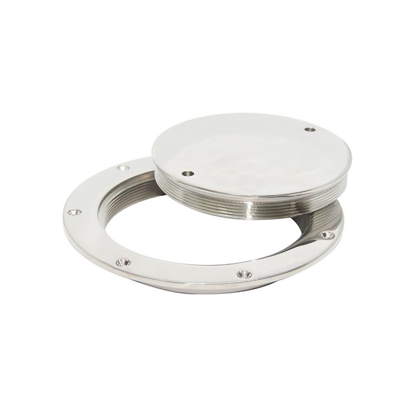 TAPPI ISPEZIONE IN ACCIAIO INOX 316