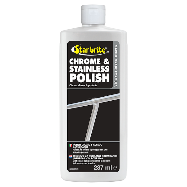CHROME & STAINLESS POLISH 237ML