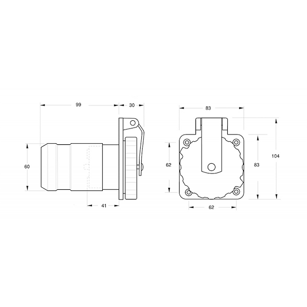 SPINA INOX 32 AMP.
