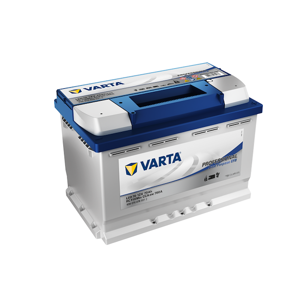 BATTERIA VARTA PROFESSIONAL DP EFB