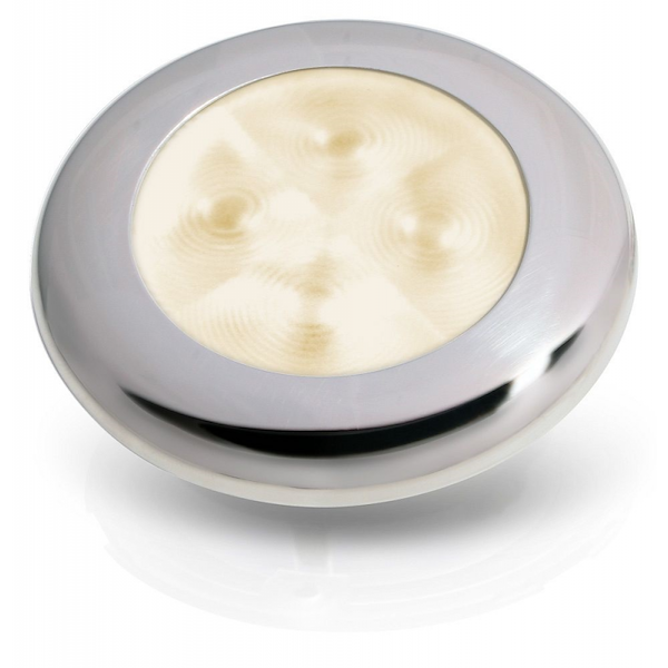 LUCE DI CORTESIA BIANCO CALDO - ACCIAIO INOX