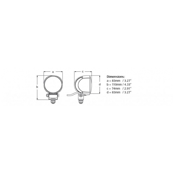 PROIETTORE DA COPERTA A LED M70 GEN 4