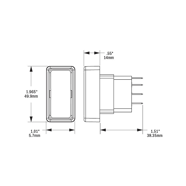 INTERRUTTORE CONTURA PER SOLENOIDI