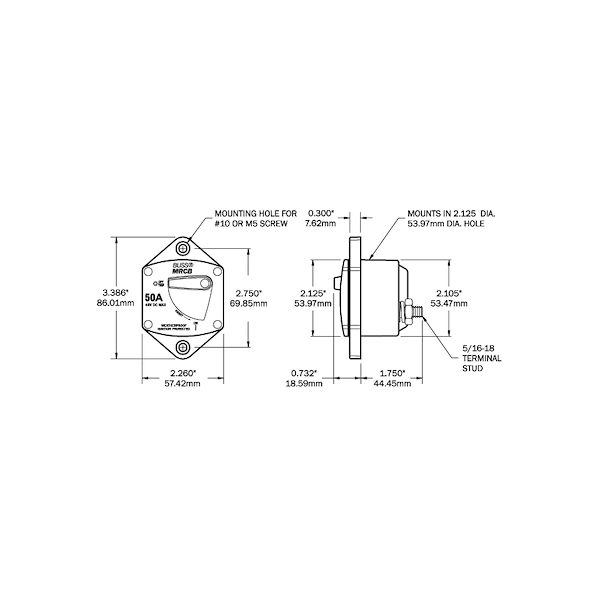 MAGNETOTERMICO HD AD INCASSO