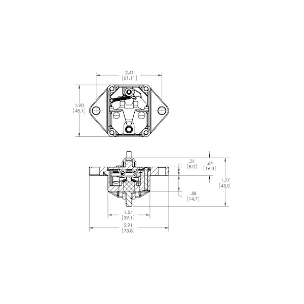 MAGNETOTERMICO AD INCASSO