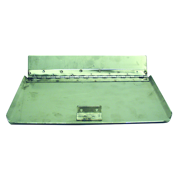 COPPIA DI TAVOLE INOX