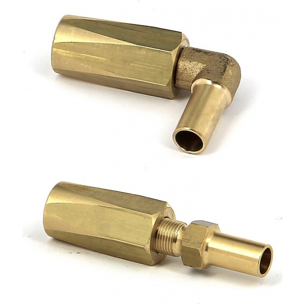 RACCORDI RECUPERABILI IN OTTONE PER TUBO R7 5/16