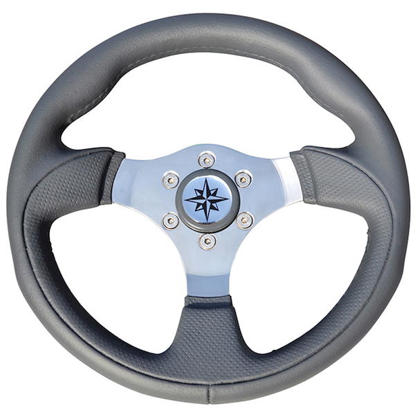 RUOTA TIMONE T12 GRIGIO Ø MM.300