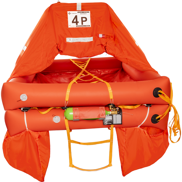 ZATTERA CONTENITORE RIGIDO OCEANDRY ISO IT CON GRAB BAG