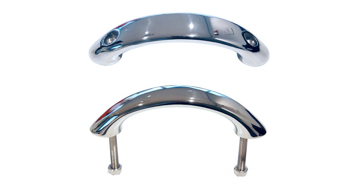 Sharplace Maniglia Marina In Acciaio Inox 316 - Lunghezza 6 Pollici, Finitura A Specchio - 2