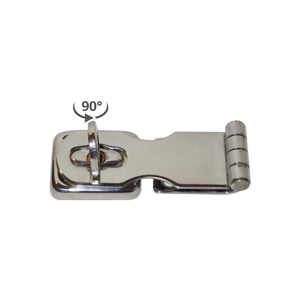 CHIUSURA CON PORTALUCCHETTO  INOX