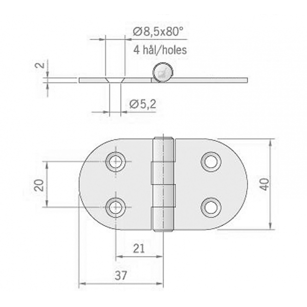 CERNIERA MM.74X40
