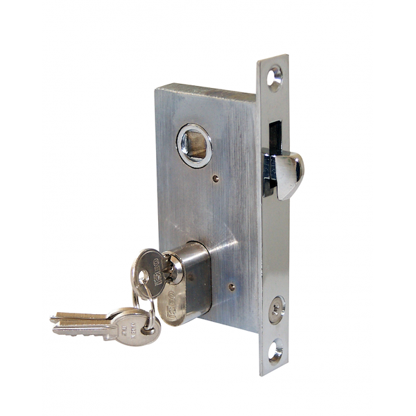 SERRATURA PER PORTE SCORREVOLI MM.83X17