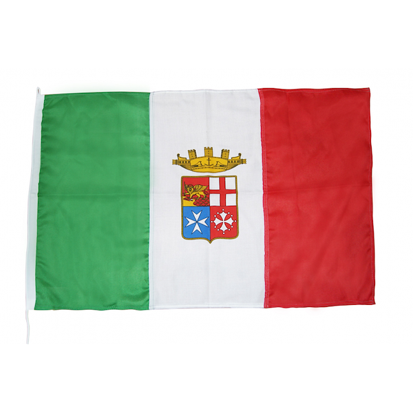BANDIERA MARINA MILITARE IN STAMINA DI POLIESTERE
