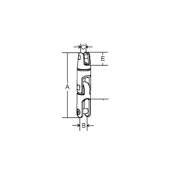 GIUNTO GIREVOLE DOPPIO SNODO INOX 316