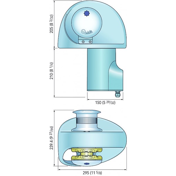 EAGLE C/CAMPANA 1000W 24V B.8