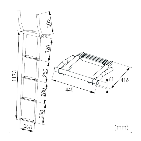 SCALETTA 4 GRADINI