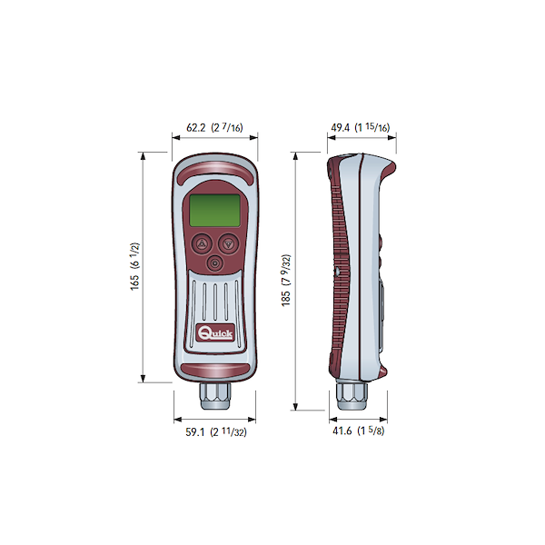 PULSANTIERA CONTAC. CON DISPLAY LCD