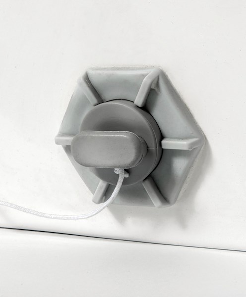 Tender a carena in vetroresina a V profondo