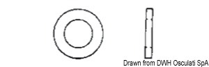 Rondelle piane normali UNI 6592 DIN 125