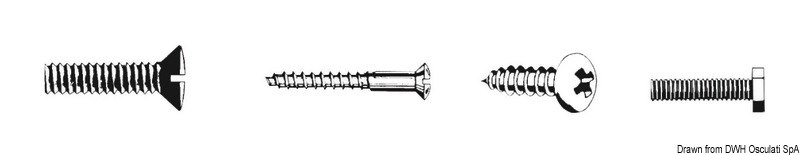 Rondelle piane normali UNI 6592 DIN 125