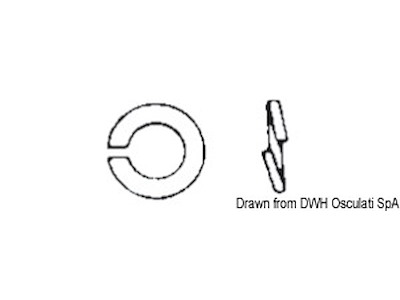 Rondelle grower UNI 1751 DIN 127