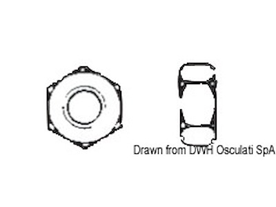 Dadi esagonali UNI 5588 DIN 934