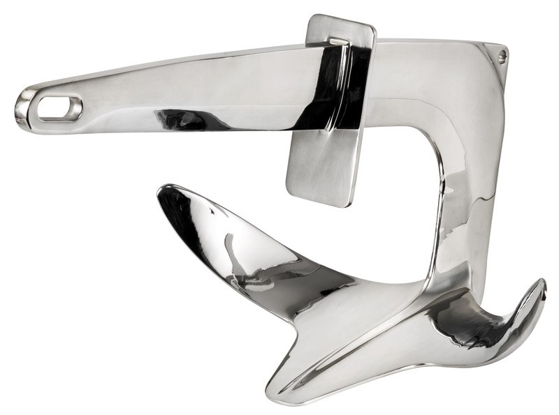 Ancora Trefoil 10 kg con piastra anti schizzi 