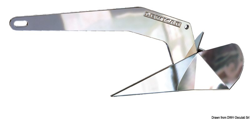 Ancora LEWMAR Delta® DTX in acciaio inox