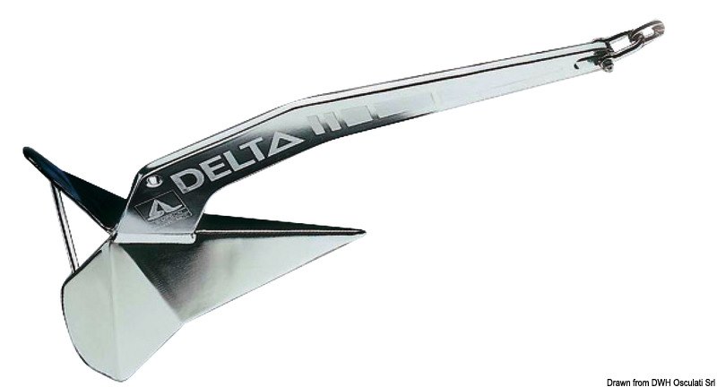 Ancora LEWMAR Delta® in acciaio inox