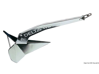 Ancora LEWMAR Delta® in acciaio inox