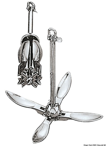 Ancore ad ombrello pieghevoli