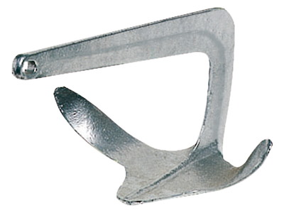 Ancora Trefoil® in acciaio fuso e zincato a caldo