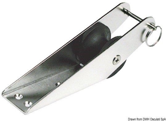 Musone di prua con spina di sicurezza